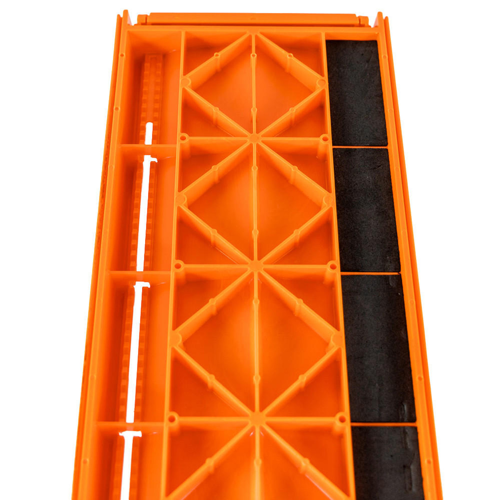 Metric LeaderBoard - 71 cm Measuring Board with Built-In Identifier Holders and Cull Tabs, Orange - 15