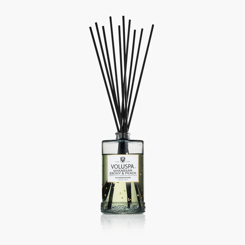 Voluspa Makassar Ebony & Peach Diffuser - 2