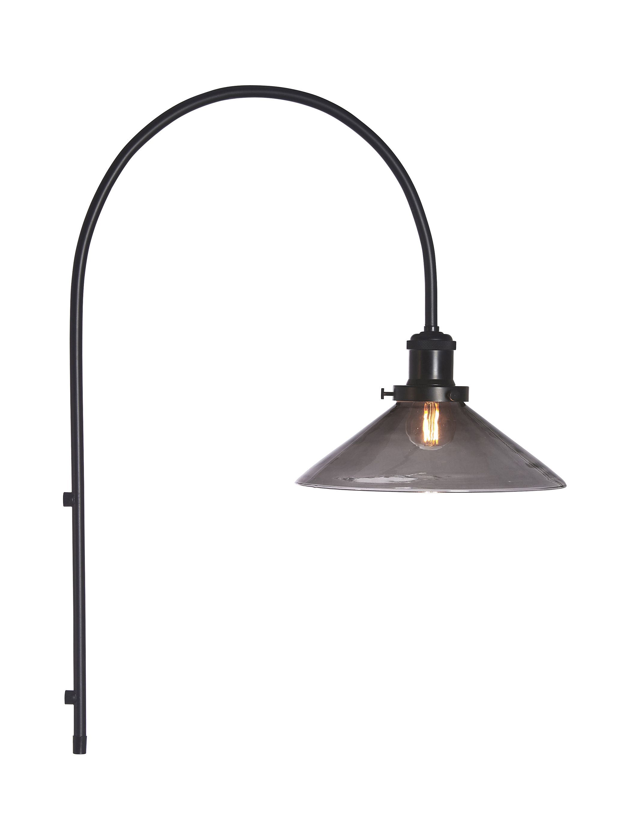 August Wall Lamp - 25 cm - Wall Lamp - Black - 2