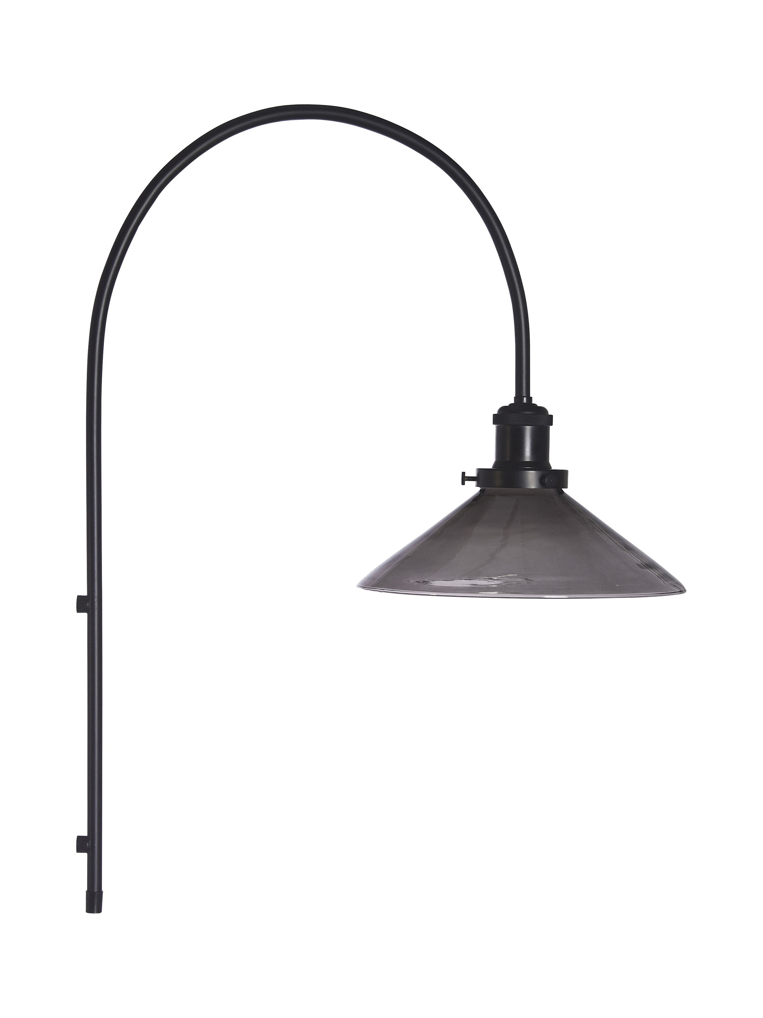August Wall Lamp - 25 cm - Wall Lamp - Black - 3