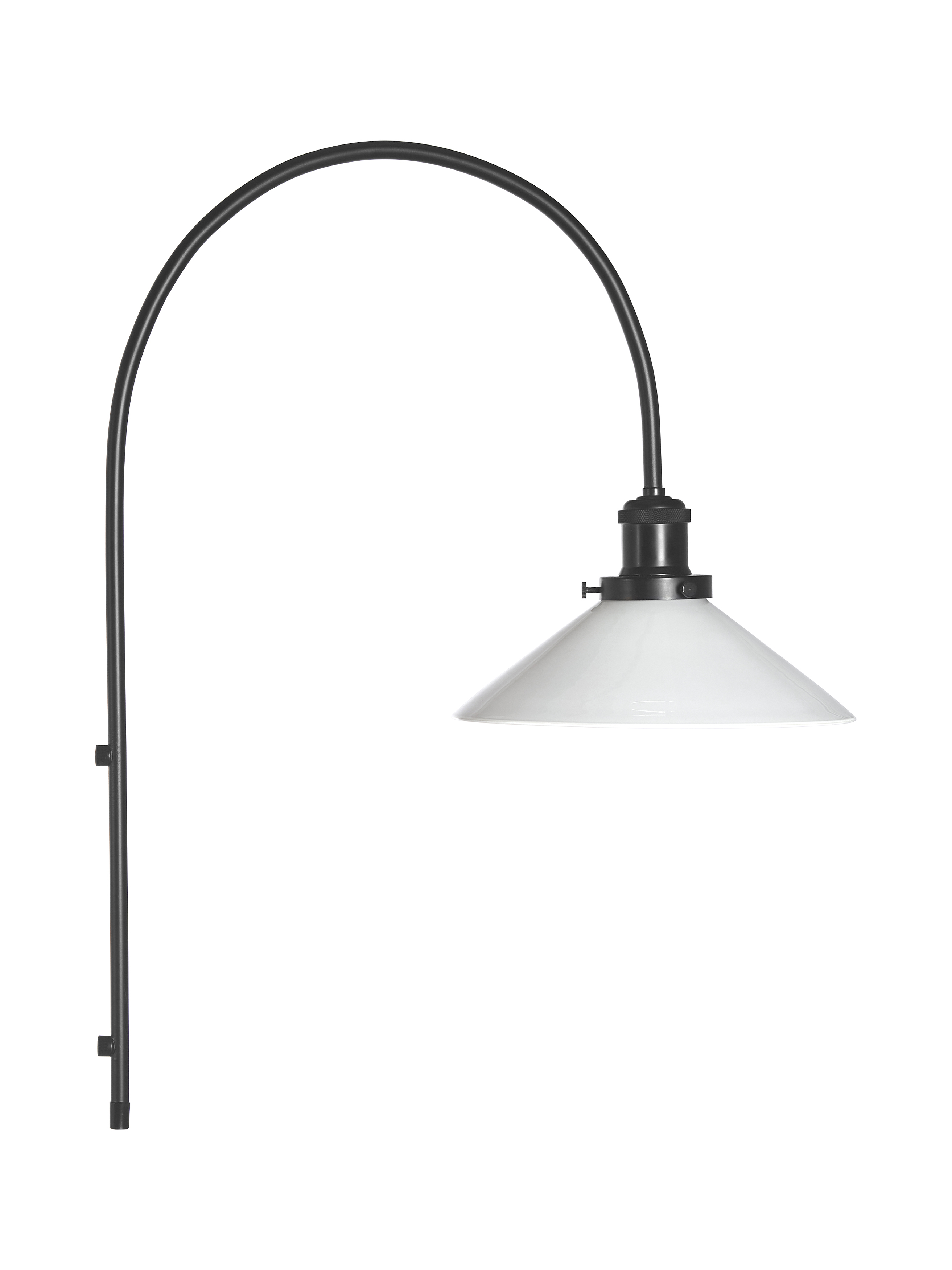 August Vägglampa - 25cm - Vägglampa - Opal  - 2