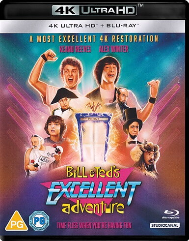 Bill & Ted's Excellent Adventure (BLU-RAY 4K ULTRA HD + BLU-RAY)