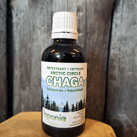 Chaga Inonotus Obliquus Natural Drops  from the Arctic circle 