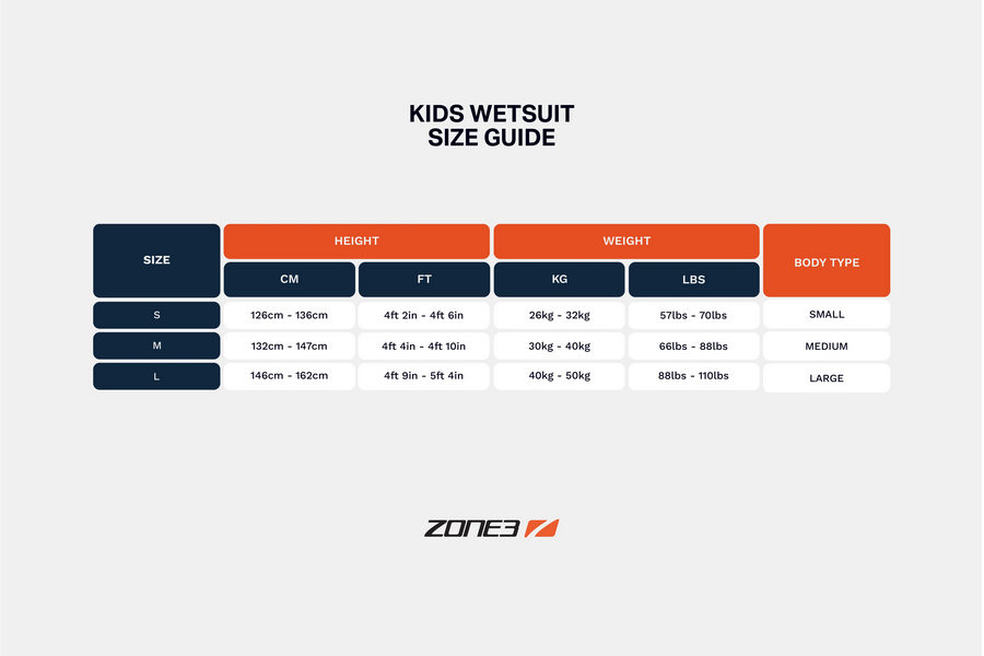 Zone3 Kids Adventure Triathlon/Open Water Swimming Wetsuit 2026 - 7