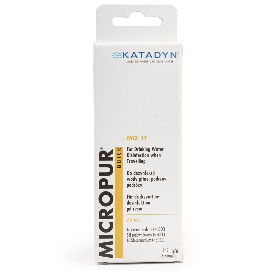 Katadyn Micropur Quick MT1T - 70 tabletter