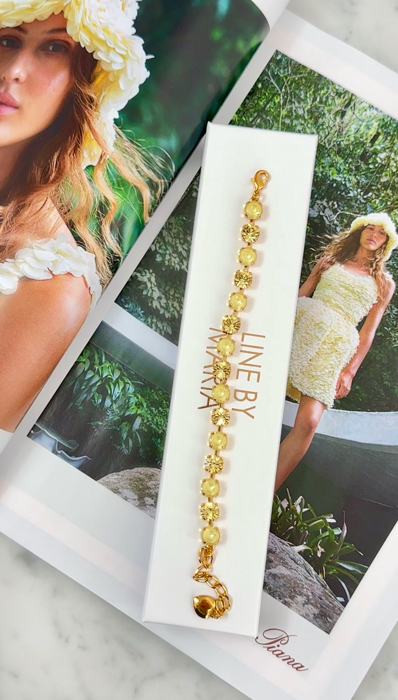 Bracelet Maya Yellow combo Gold - 2