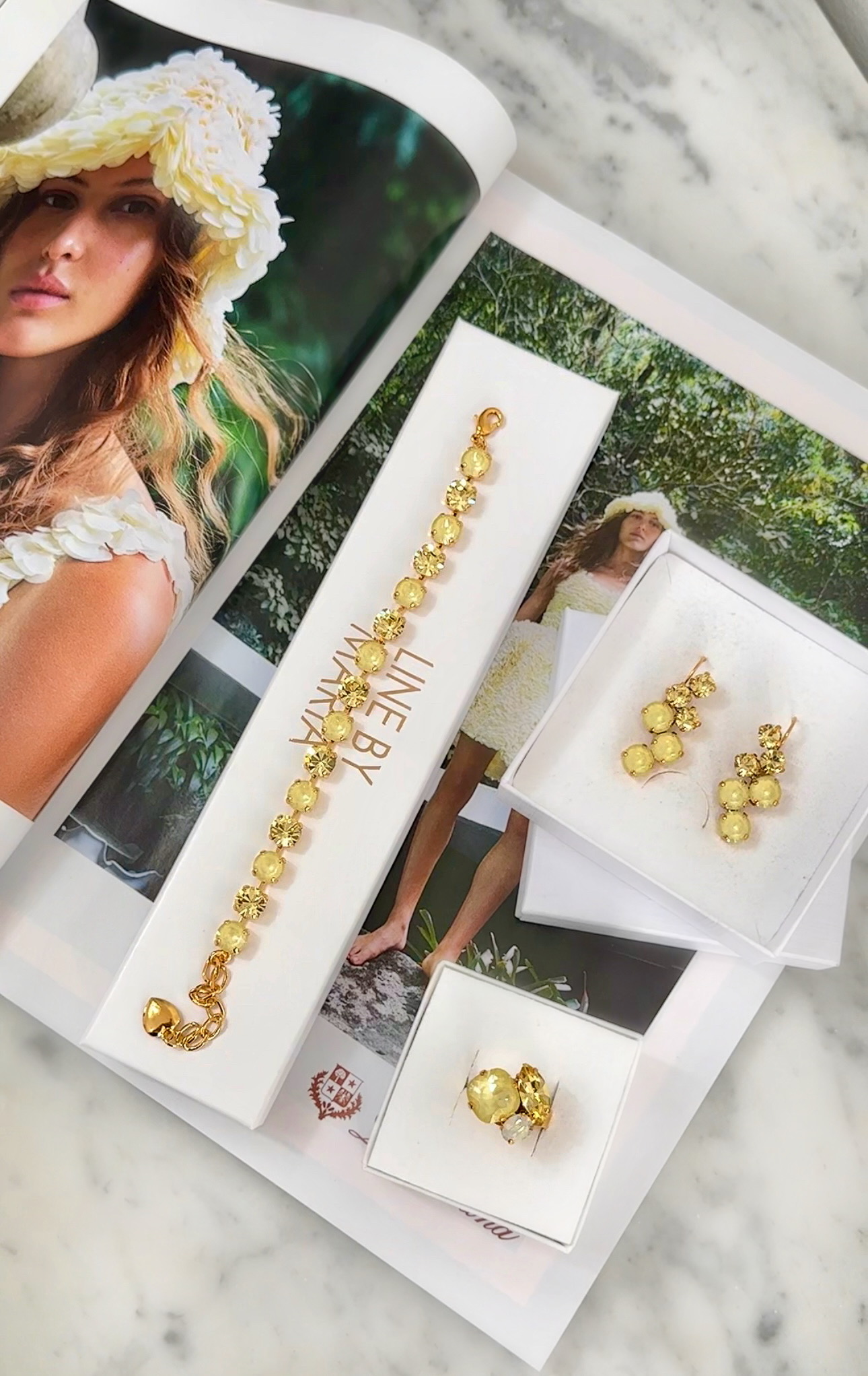 Bracelet Maya Yellow combo Gold - 3