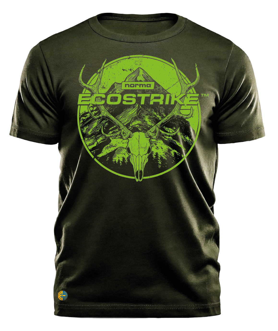 NORMA® ECOSTRIKE™ Stag badge men's t-shirt
