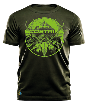 NORMA® ECOSTRIKE™ Stag badge men's t-shirt