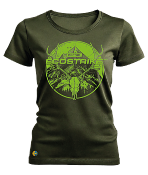 NORMA® ECOSTRIKE™ Stag badge women's t-shirt