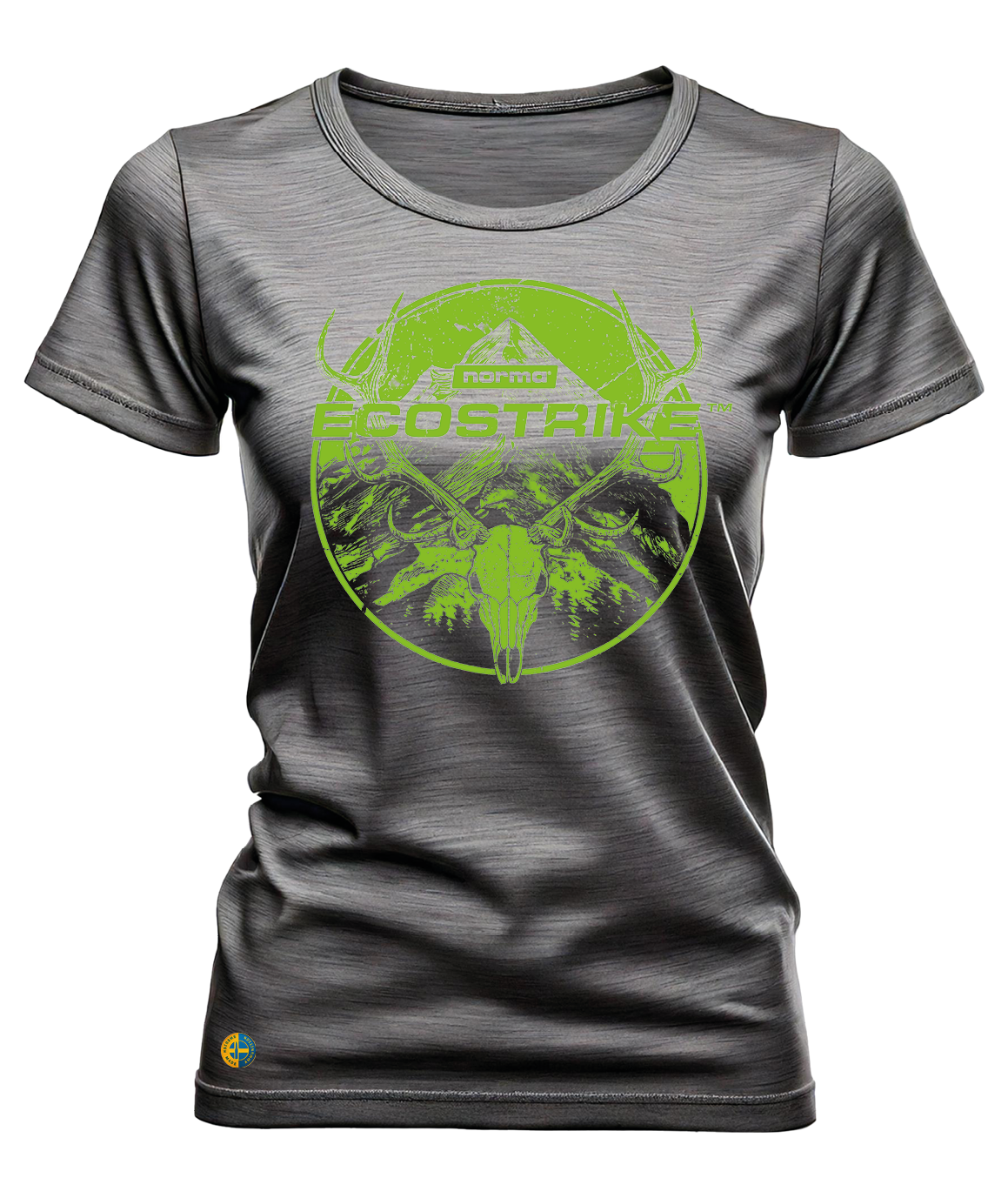 NORMA® ECOSTRIKE™ Stag badge women's t-shirt - 3