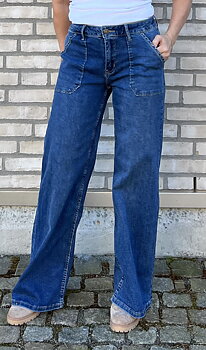 Toxik Stretchjeans Rak Mellan ny