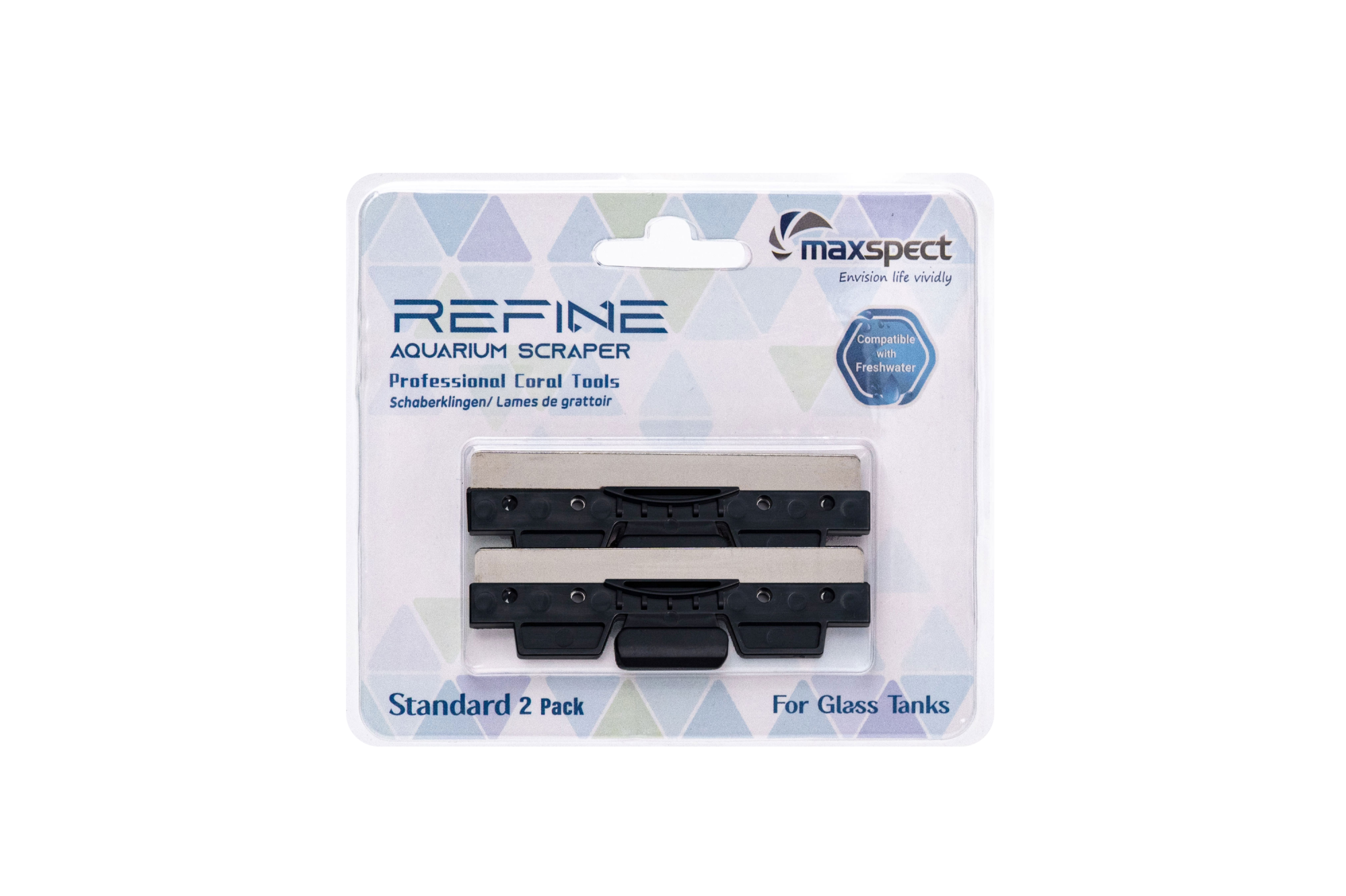 Maxspect Scraper Refine algskrapa utbytesblad (2-pack) - 2