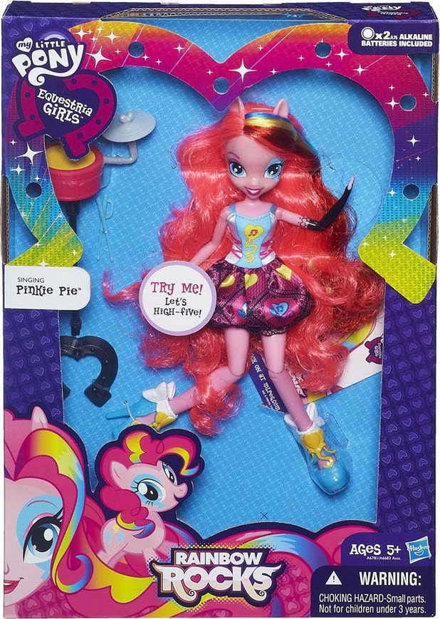 My Little Pony Equestria Girls Pinkie Pie Doll and Pony Set