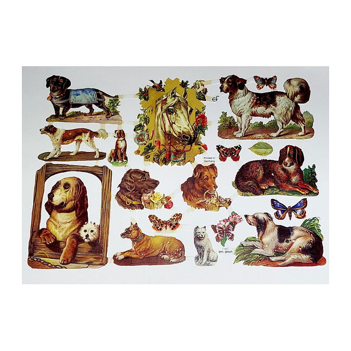 Bookmarks Second Hand - Mixed Animals Vintage EF7187