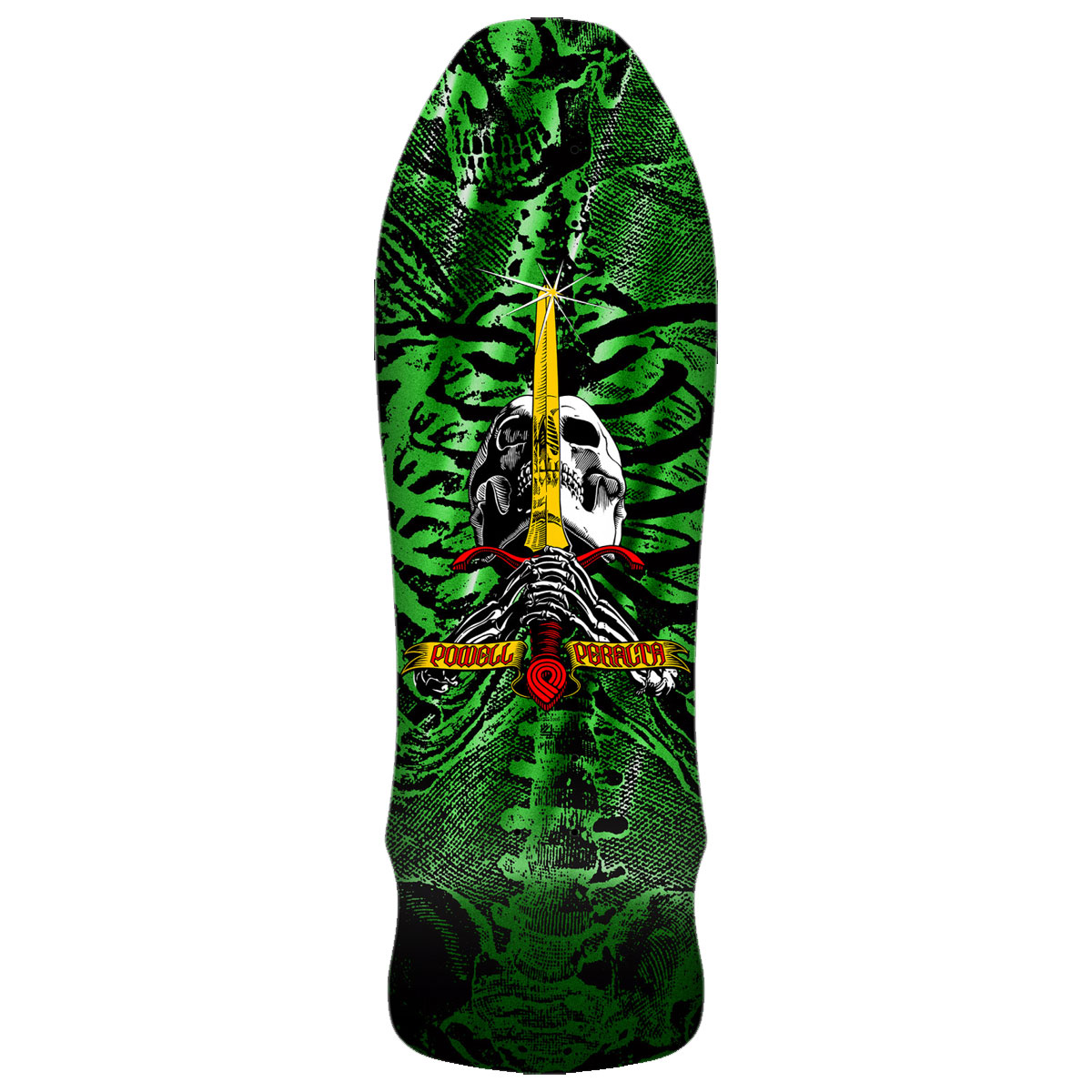 Powell skateboard deck 9.75 Geegah Reissue 