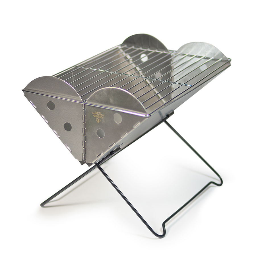 Hopfällbar Grill Flatpack Grill & Firepit