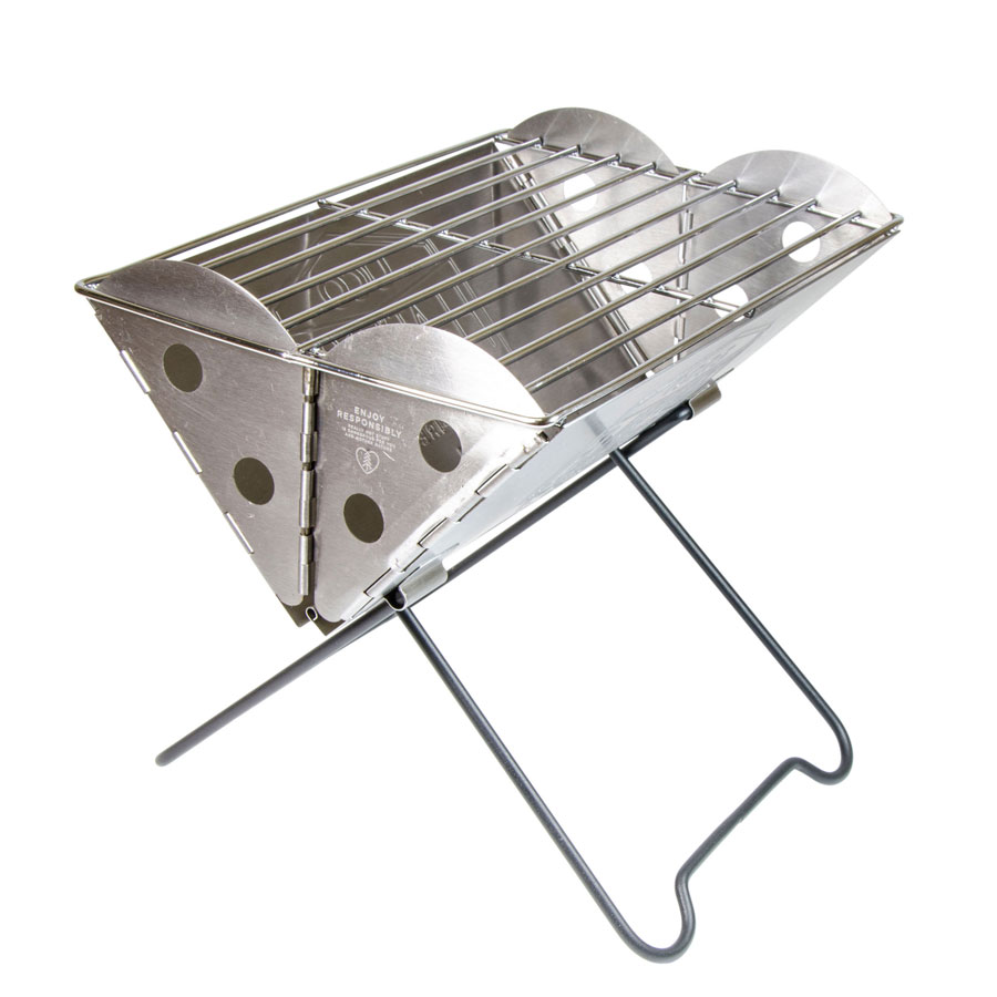 Mini Hopfällbar Grill Flatpack Grill & Firepit