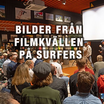 Filmvisning på Surfers 21/3 - Trevligt och mycket folk,