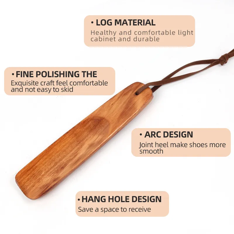 Schoenlepel van hout - 4