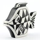 Gunnar Nylund (1950s) Black/White Modern Fish 19 cm