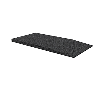 Påfartsramp för fordonssaxlyftar 1000 x 500 x 40 mm