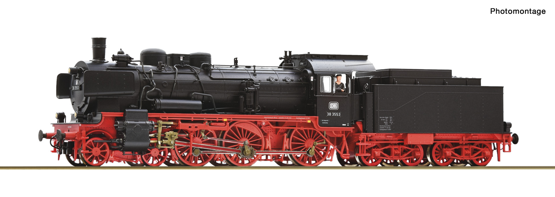 Ånglok 38 3553, DB