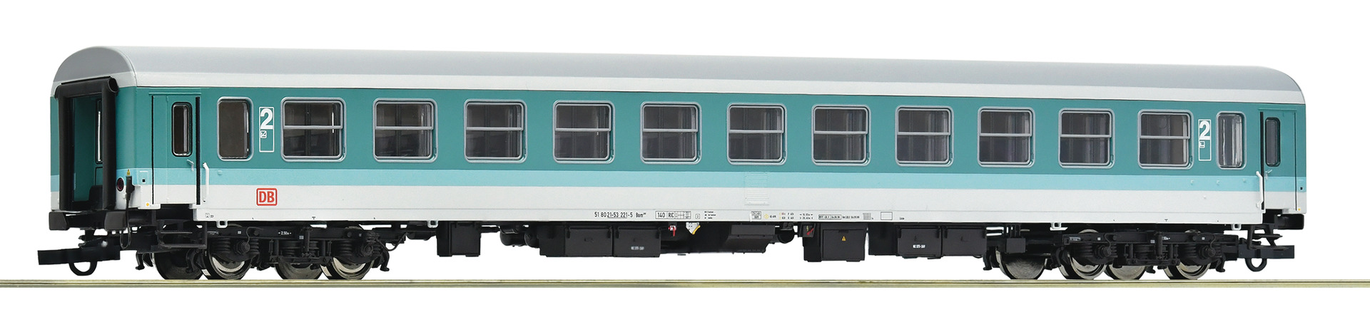 Passvagn Bom 280 2:a klass DB