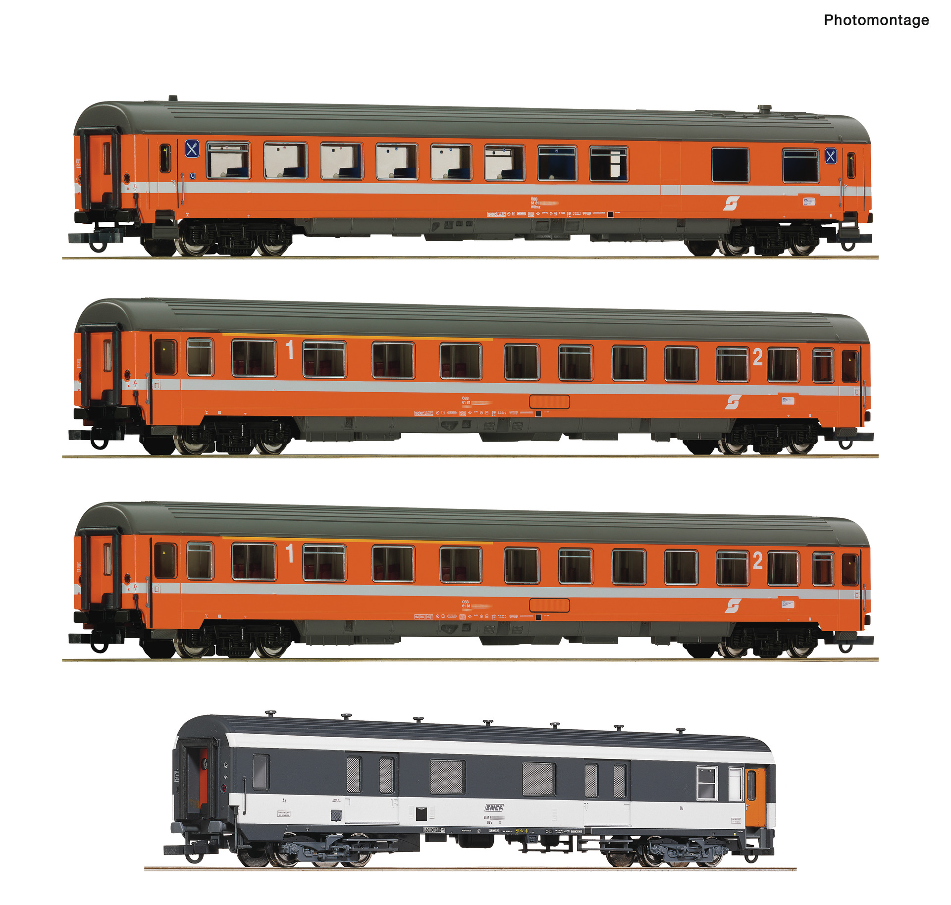 4-piece set 1: "Arlberg-Express", ÖBB
