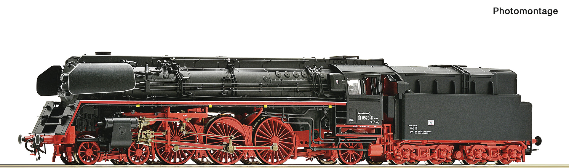 Steam locomotive 01 0529-6, DR