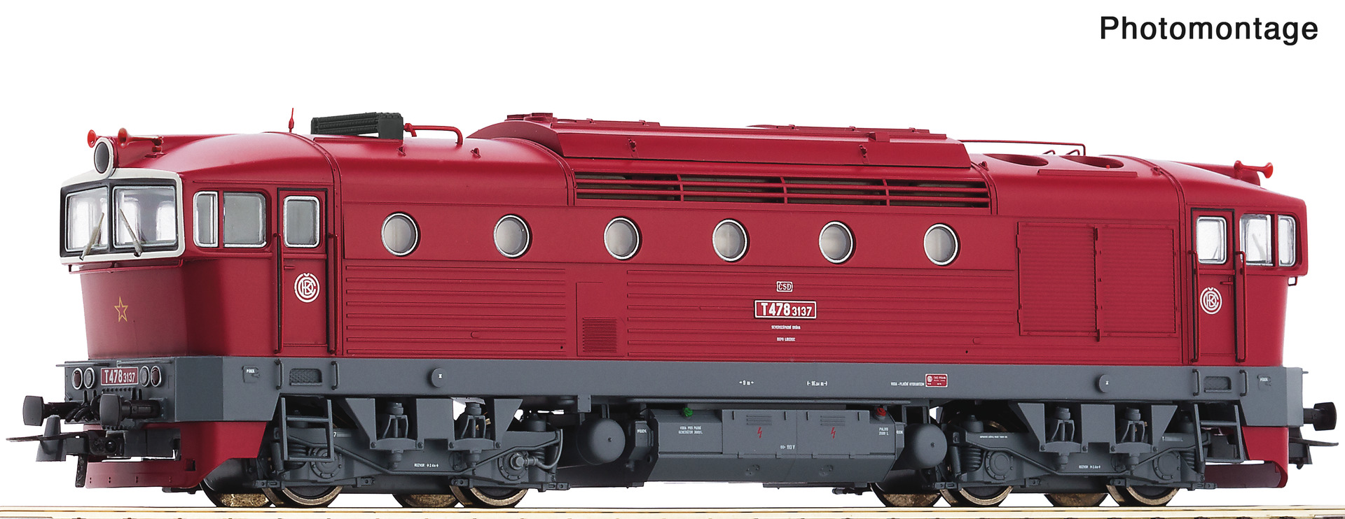 Diesellok T 478.3137, CSD