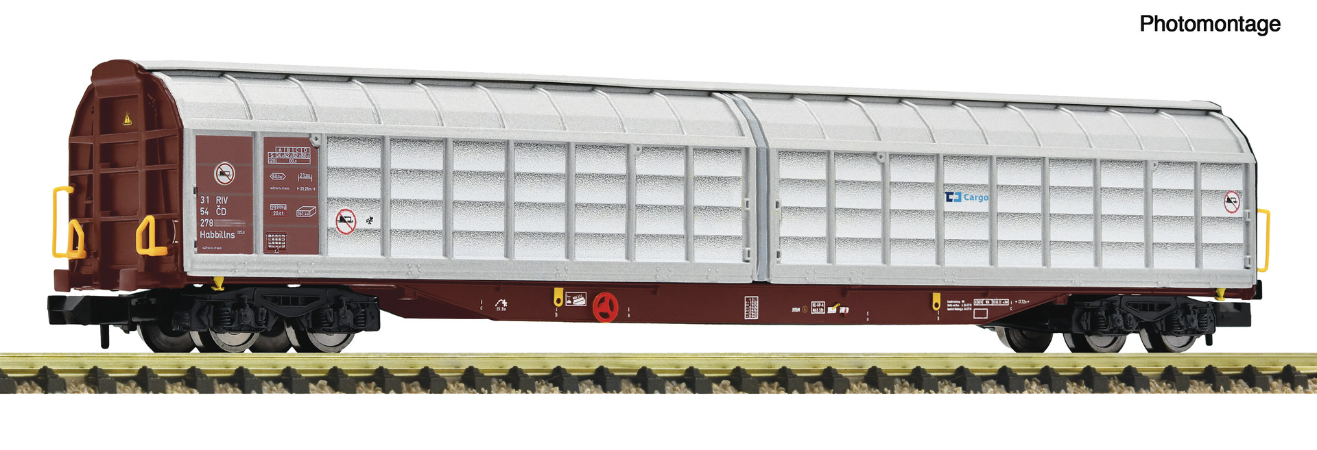 High capacity sliding wall wagon, CD Cargo