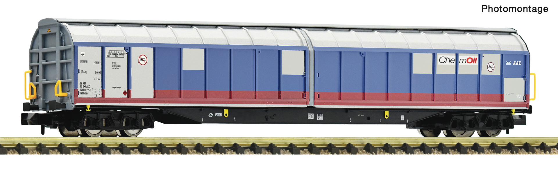 High capacity sliding wall wagon, AAE
