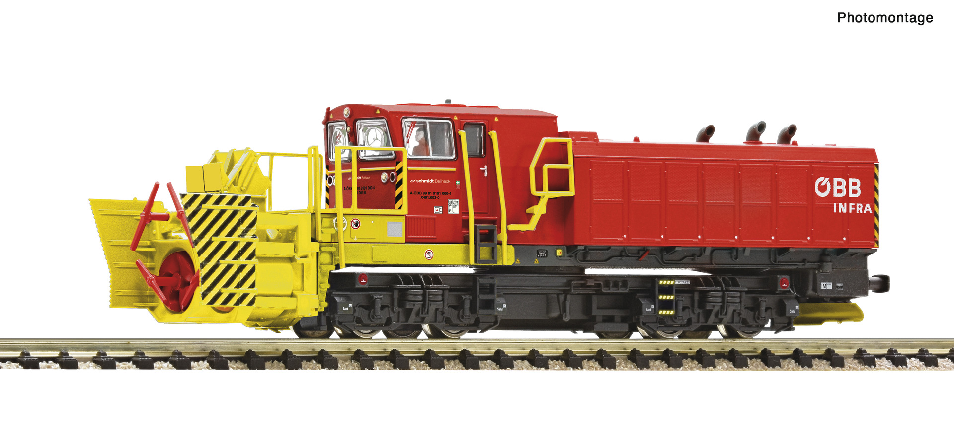 Beilhack rotary snow blower, ÖBB Infra
