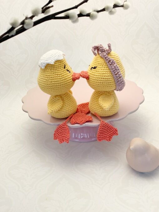 Chrochet pattern - Chicken couple - 3