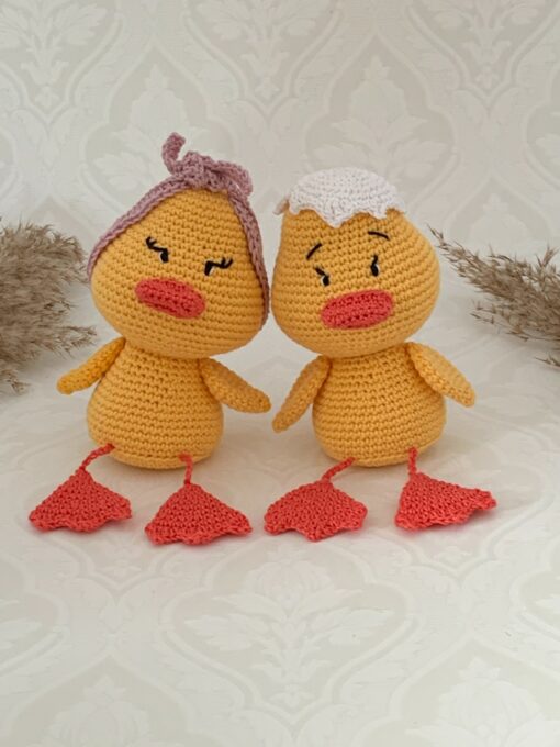 Chrochet pattern - Chicken couple