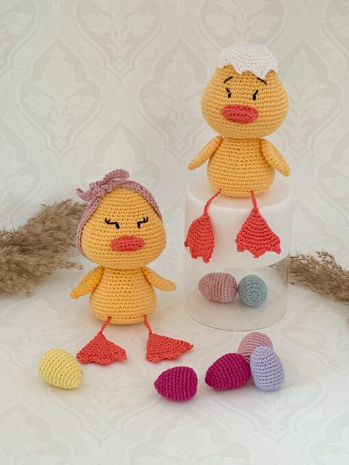 Chrochet pattern - Chicken couple