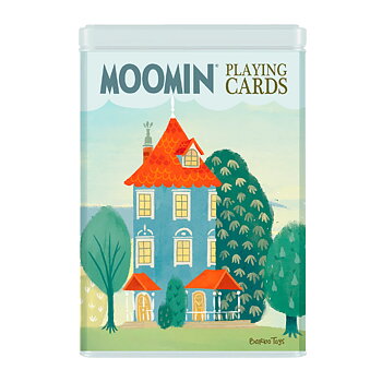 Moomin card deck in tin box - Moominhouse