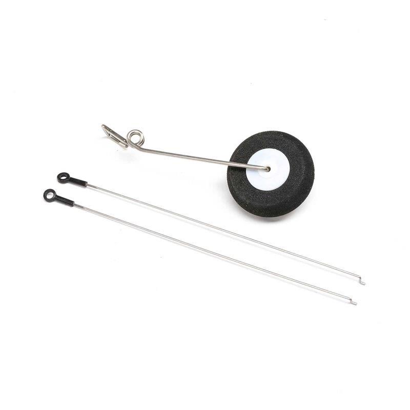 E-flite Pushrods and Nosewheel: Ultrix 600mm
