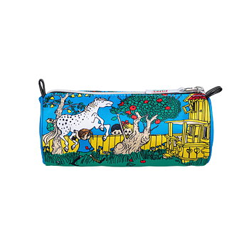 Pippi Longstocking Juju Pencil Case Villekulla Blue