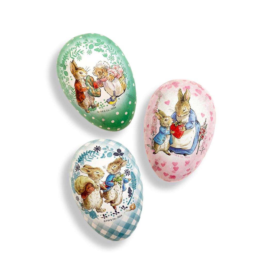 Påskägg Peter Rabbit & Friends 9 cm