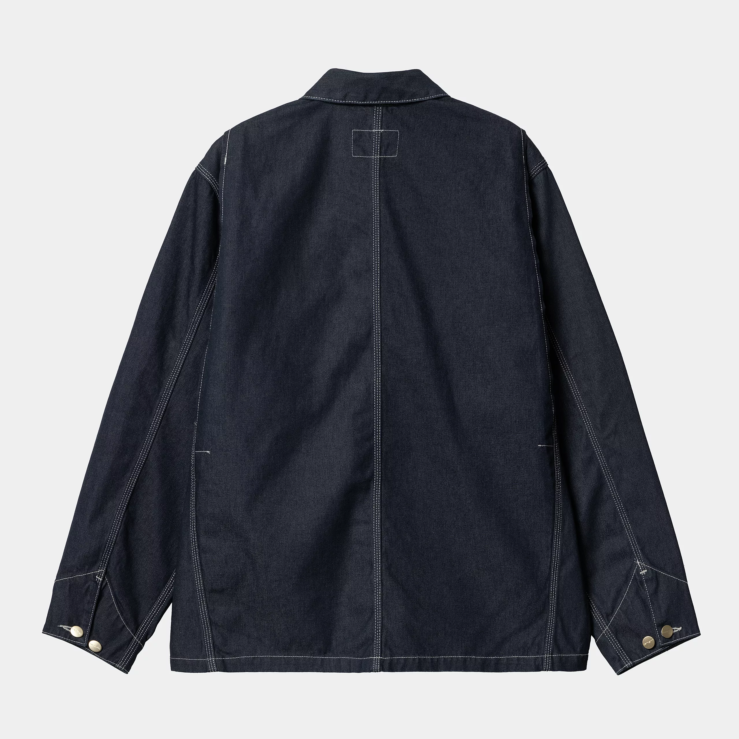 Carhartt WIP OG Chore Jacka Blue One Wash - 6