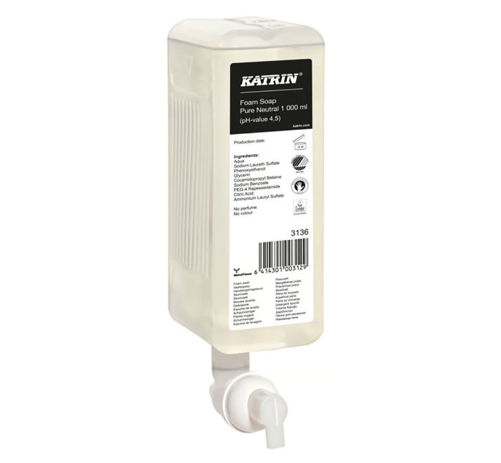 Tvål Katrin Skum 6  x 1 Liter/Krt