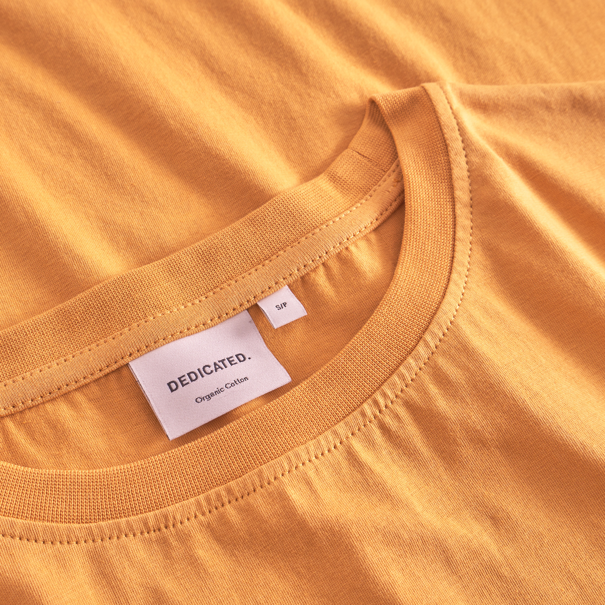T-shirt, Vadstena Base Gold Yellow - Dedicated - 4