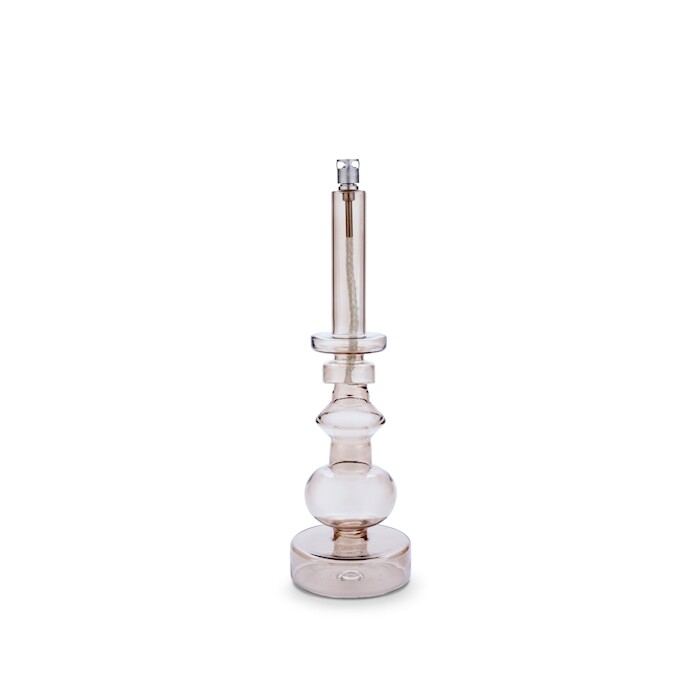 Oljelampa Candleholder M champagne krom, Peri Living