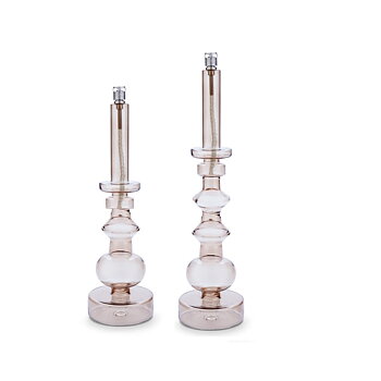 Oljelampa Candleholder M champagne krom, Peri Living