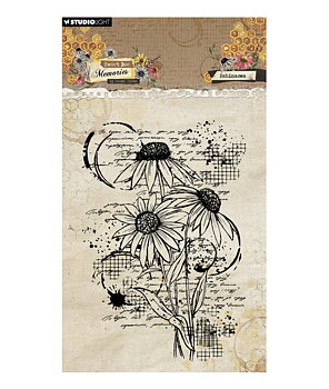 Studio Light Clearstamp "Sweet Bee Memories - Echinacea" 