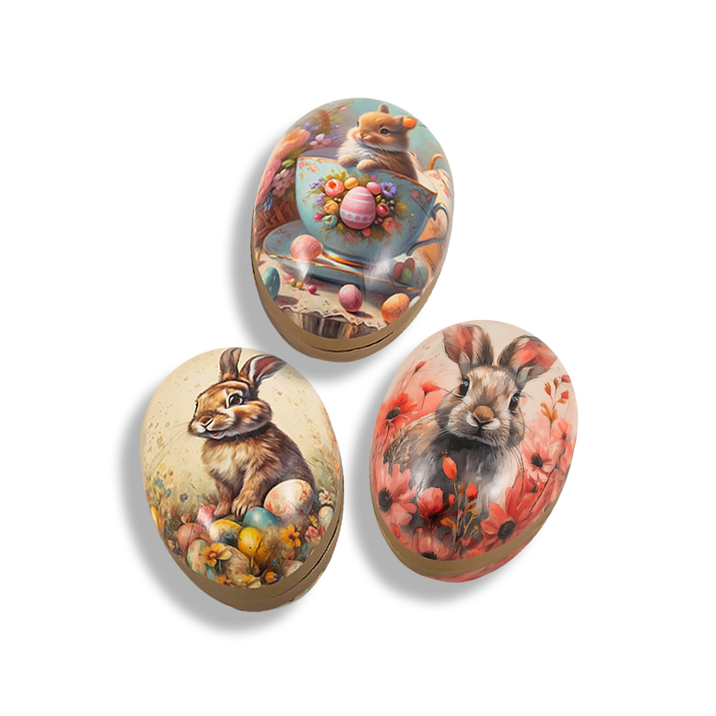 Påskägg Lovely Bunnies 12 cm
