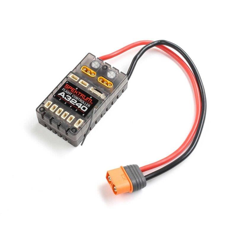 Spektrum Flight Controller with Twin ESCs: F-14 Tomcat 40mm Twin EDF
