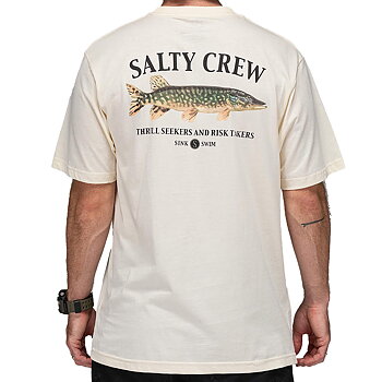 Salty Crew T-Shirt - Euro Pike Premium Bone